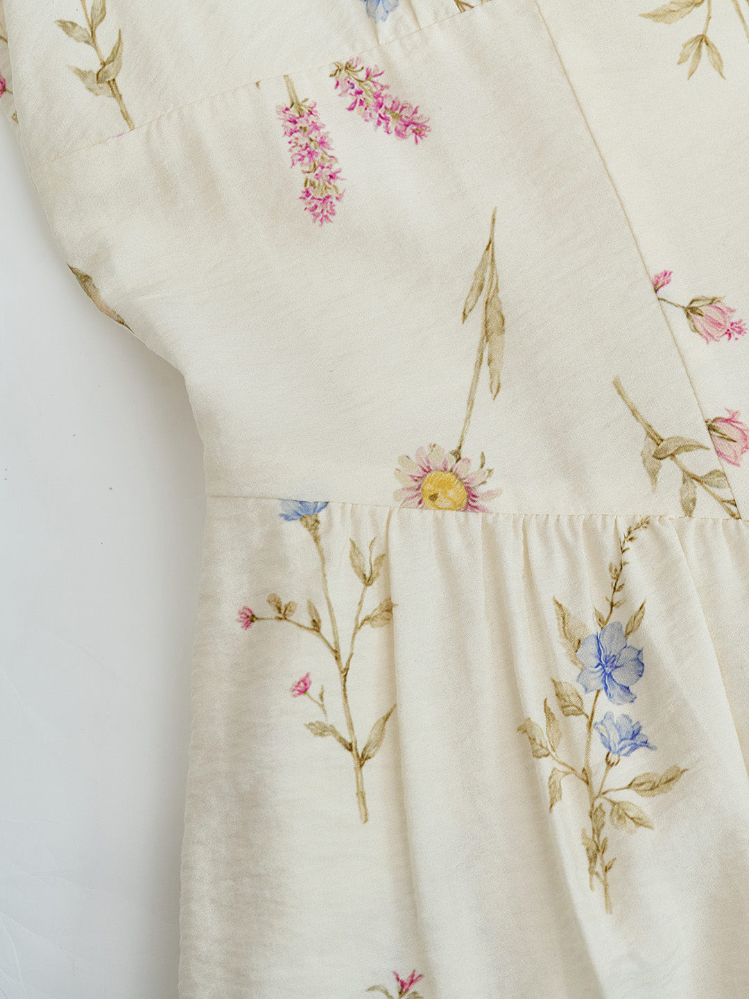 Victoria Sweetheart Neck Floral Dress