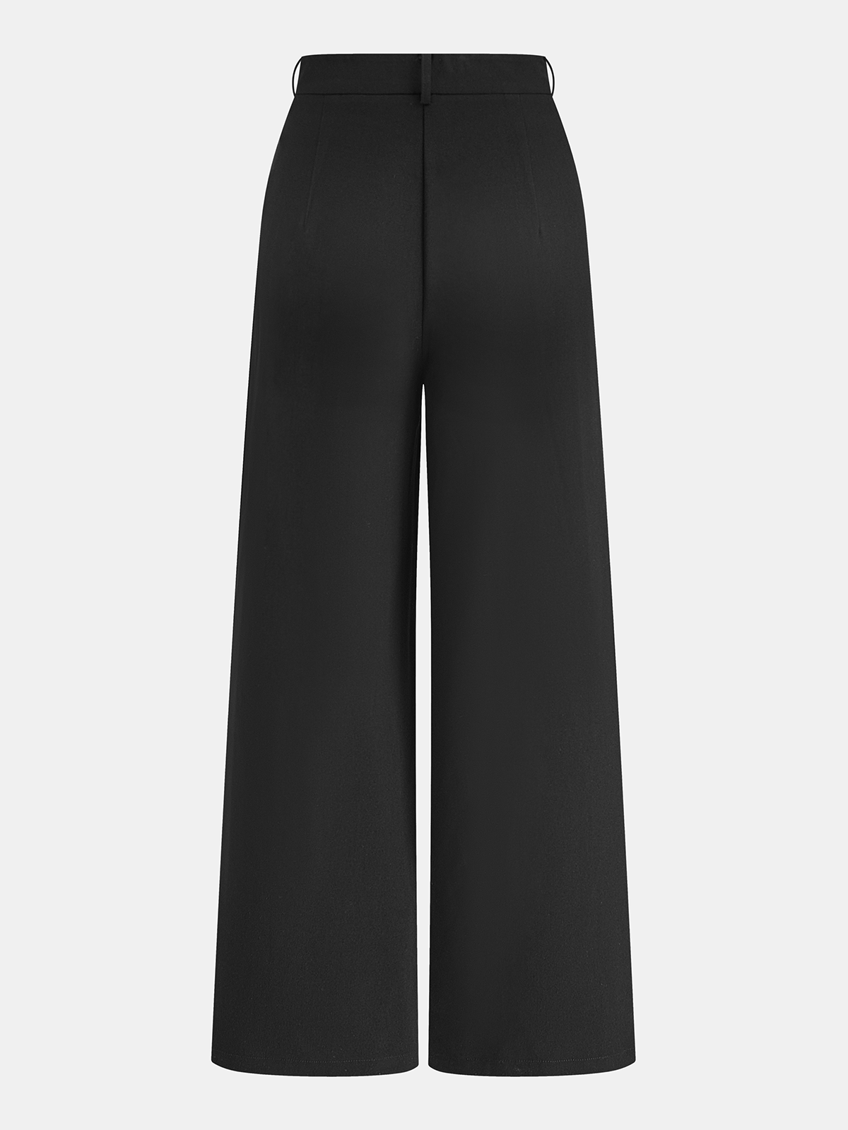 Sleeveless Ruched Top & Pleated Pants Set