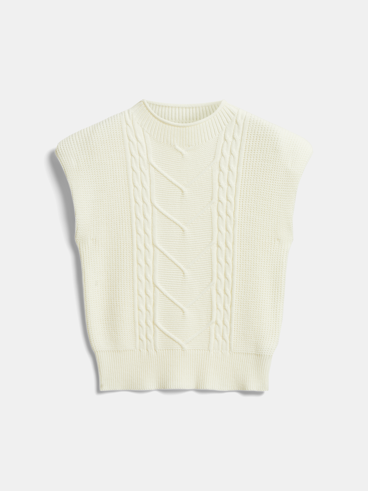 Plain Cap Sleeve Sweater Vest