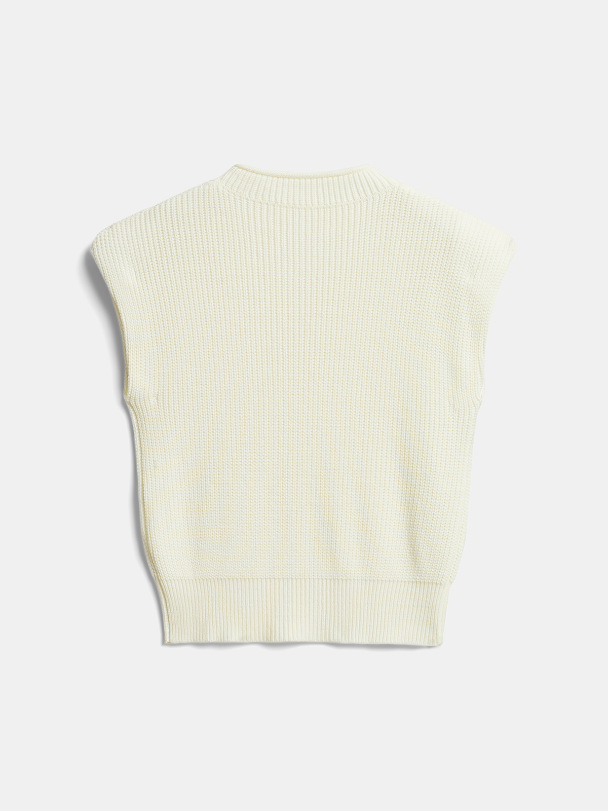 Plain Cap Sleeve Sweater Vest