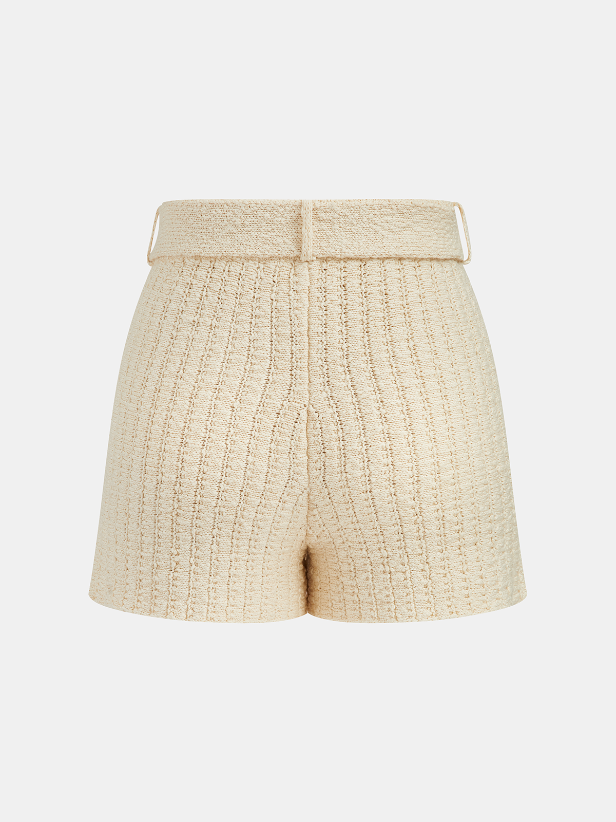Textured Knit Short Sleeve Top & Shorts Set