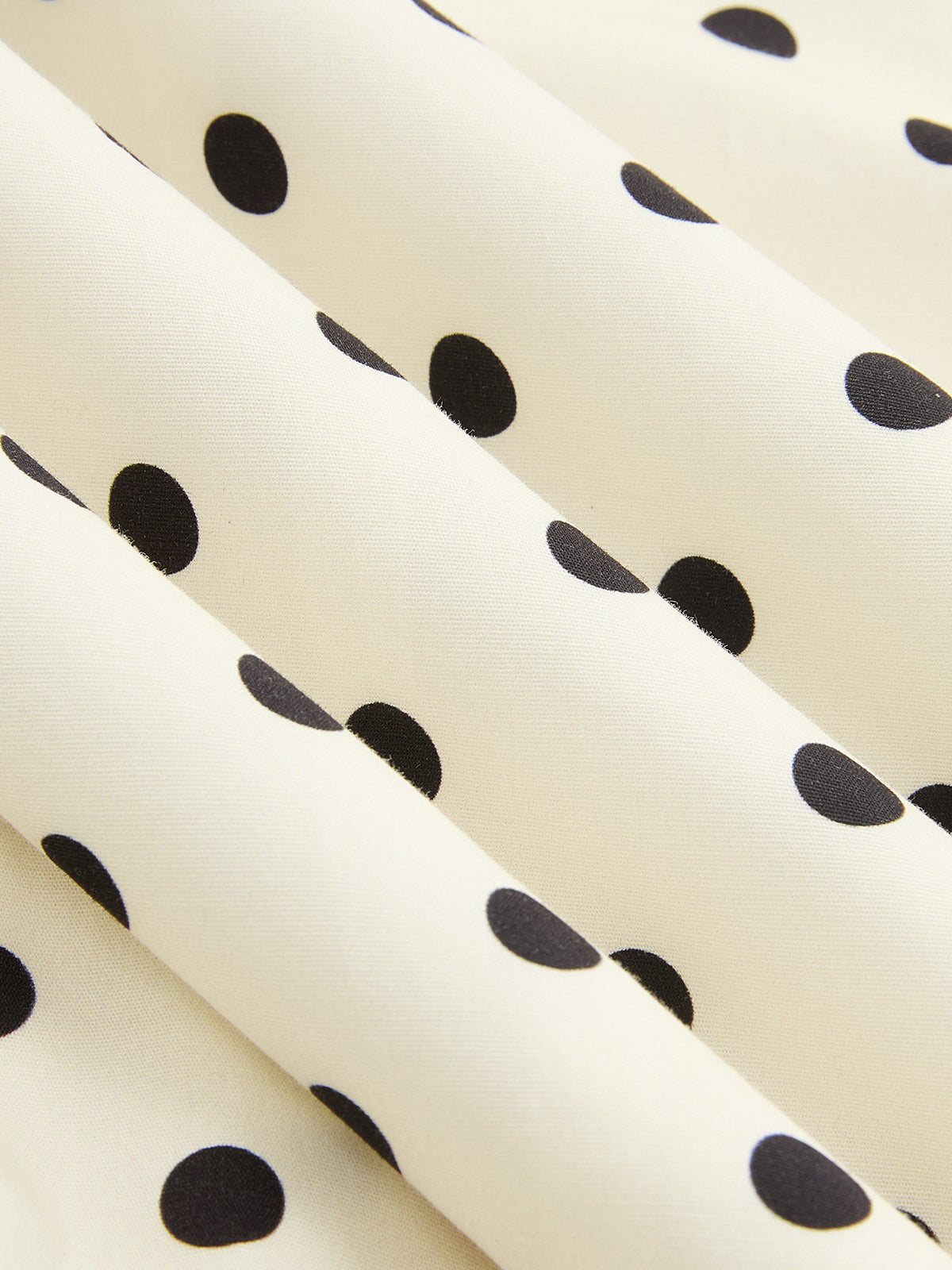 Polka Dot Belted Maxi Skirt