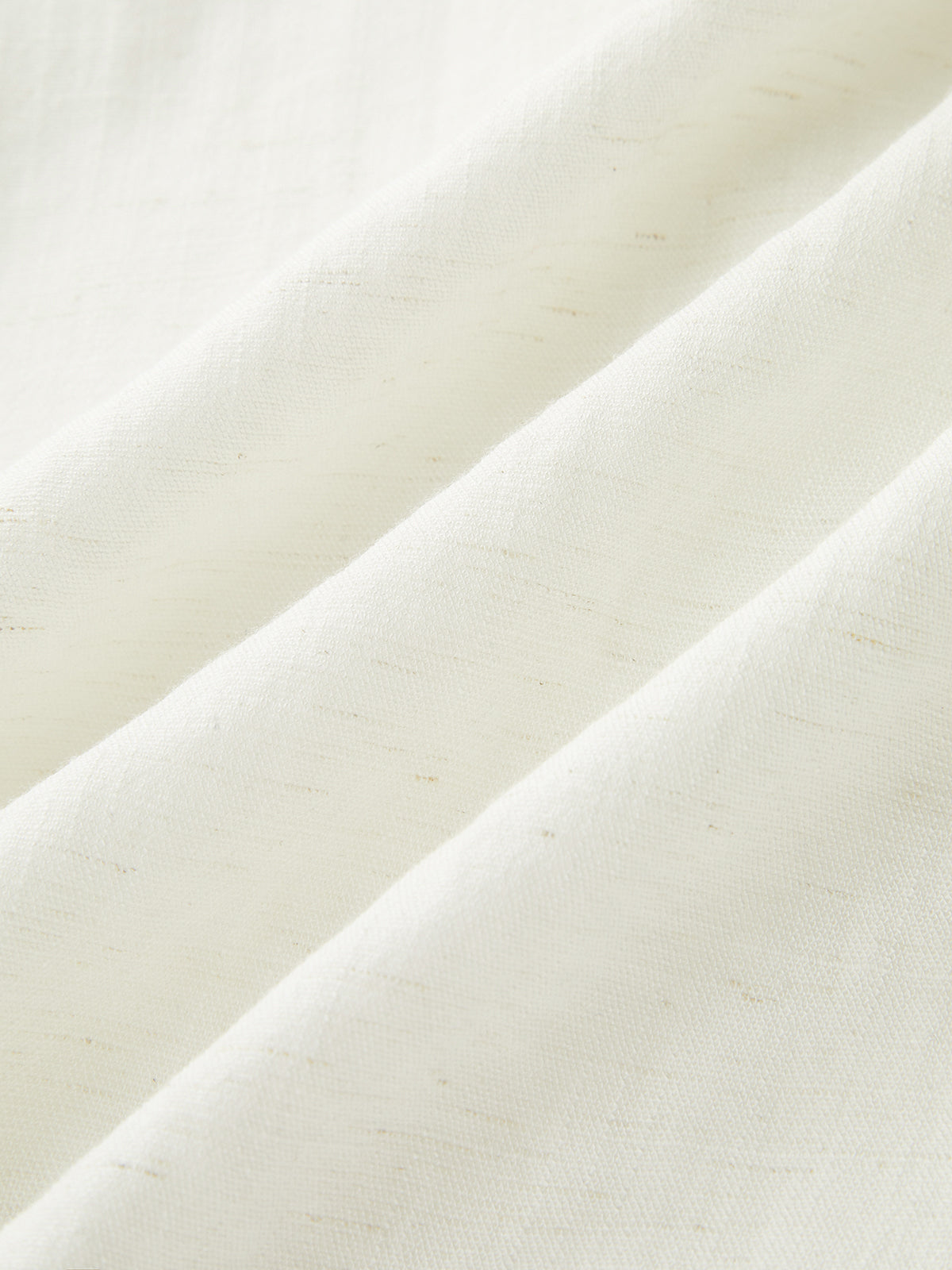 High Waist Belted Linen Blend Shorts