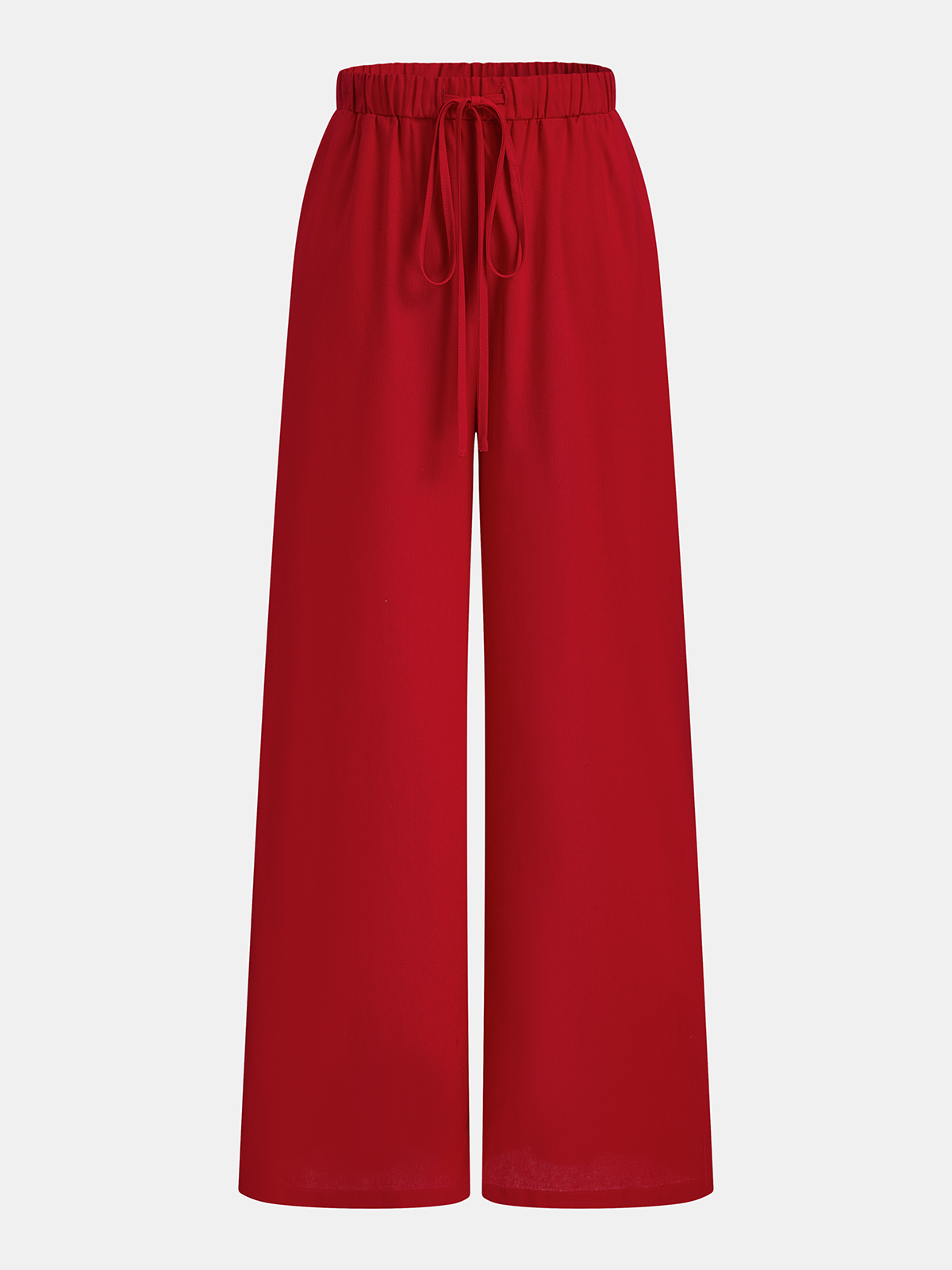 Cotton Linen Asymmetrical Top & Pants Set