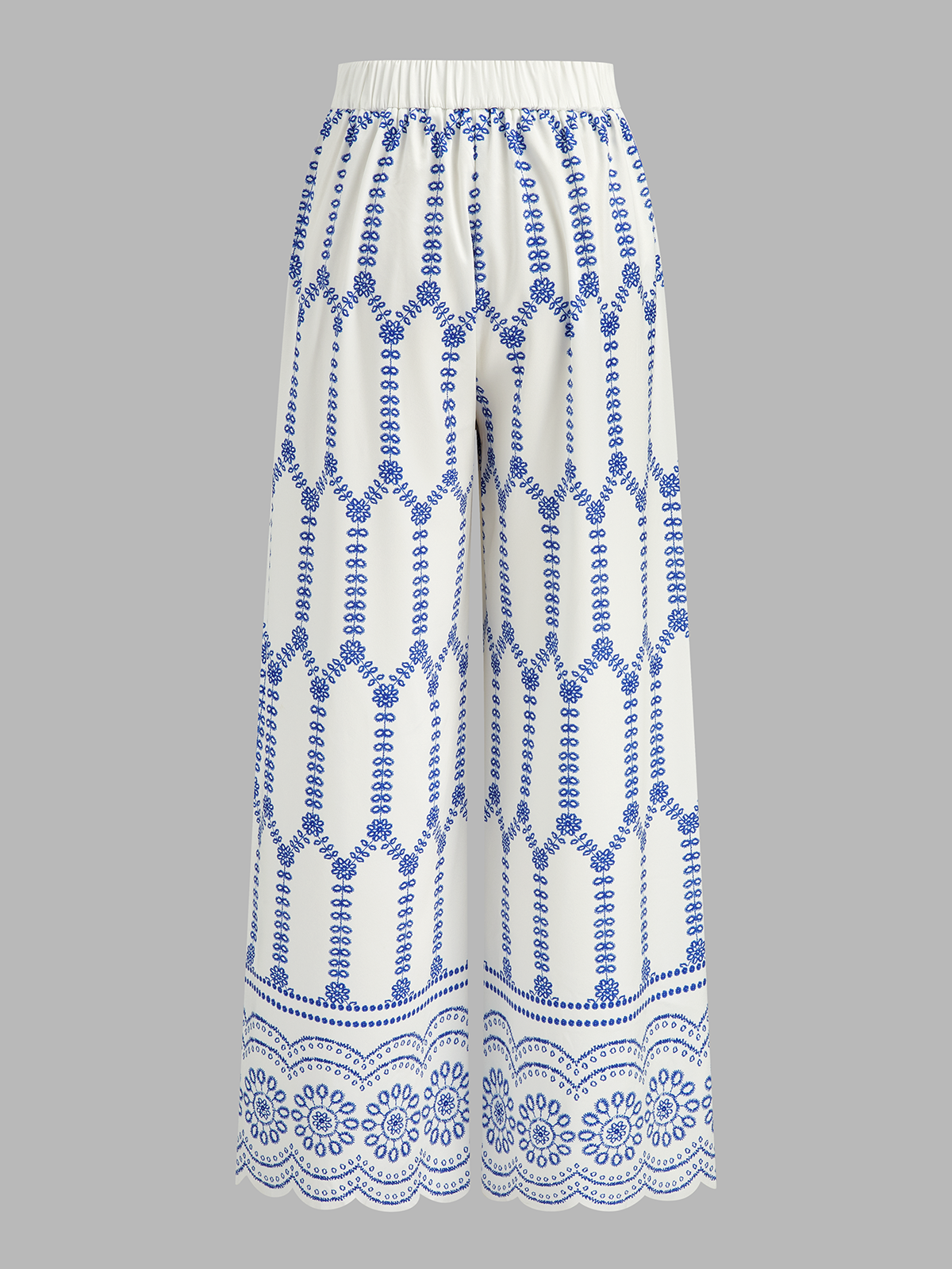 Printed Cami Top & Wide Leg Pants Set