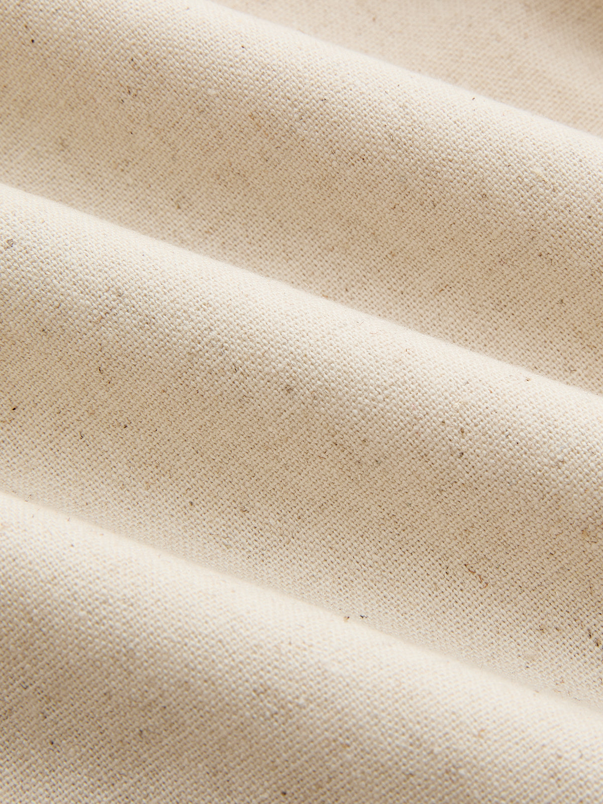 Linen & Cotton Zipper Contrast Binding Pants Set