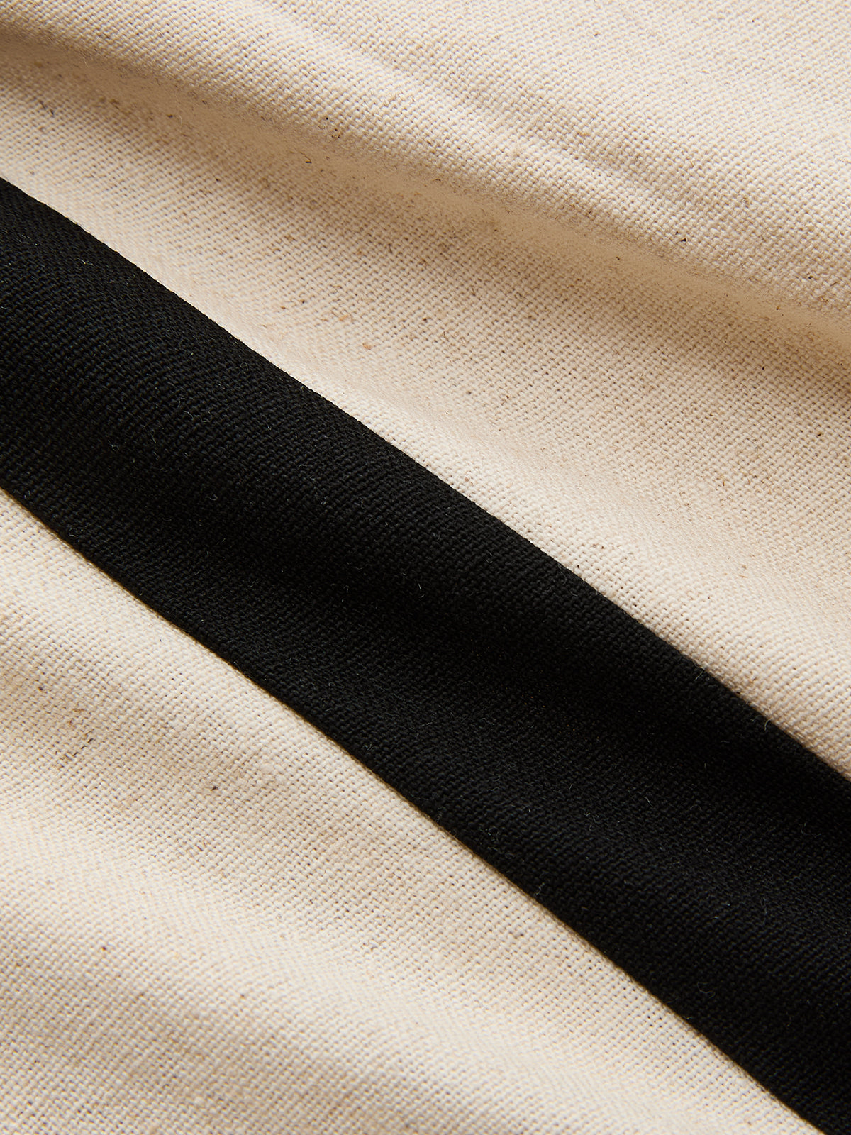 Linen & Cotton Zipper Contrast Binding Pants Set