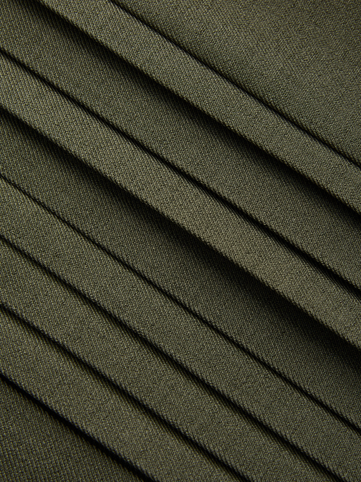 Side Pleated Wide-Leg Pants