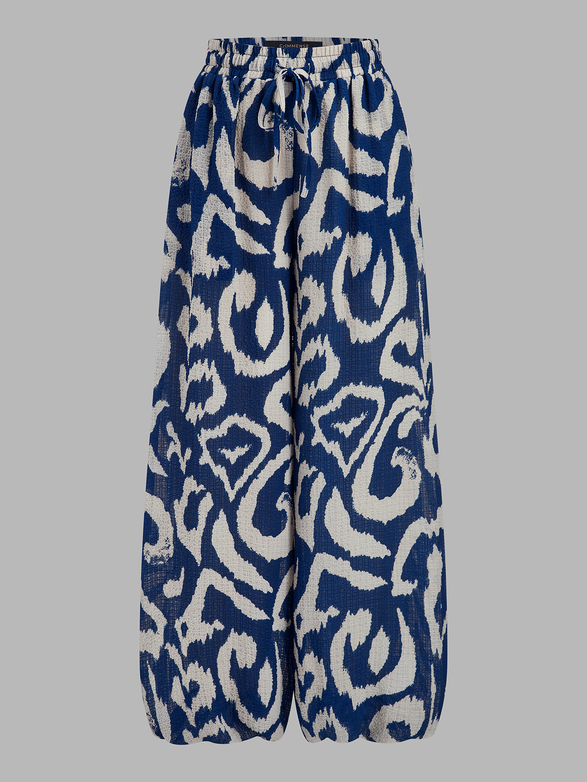 Cami Crop Top & Printed Wide Pants Set