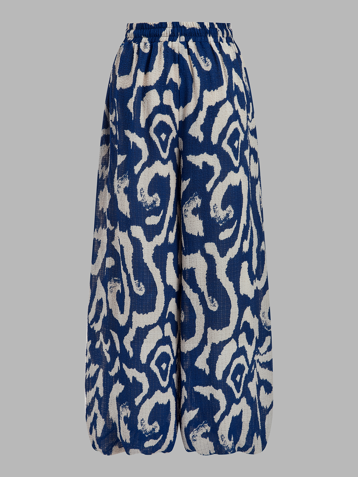 Cami Crop Top & Printed Wide Pants Set