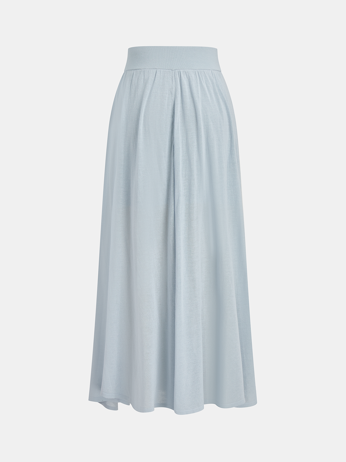 Cable-Knit Polo Top & Maxi Skirt Set