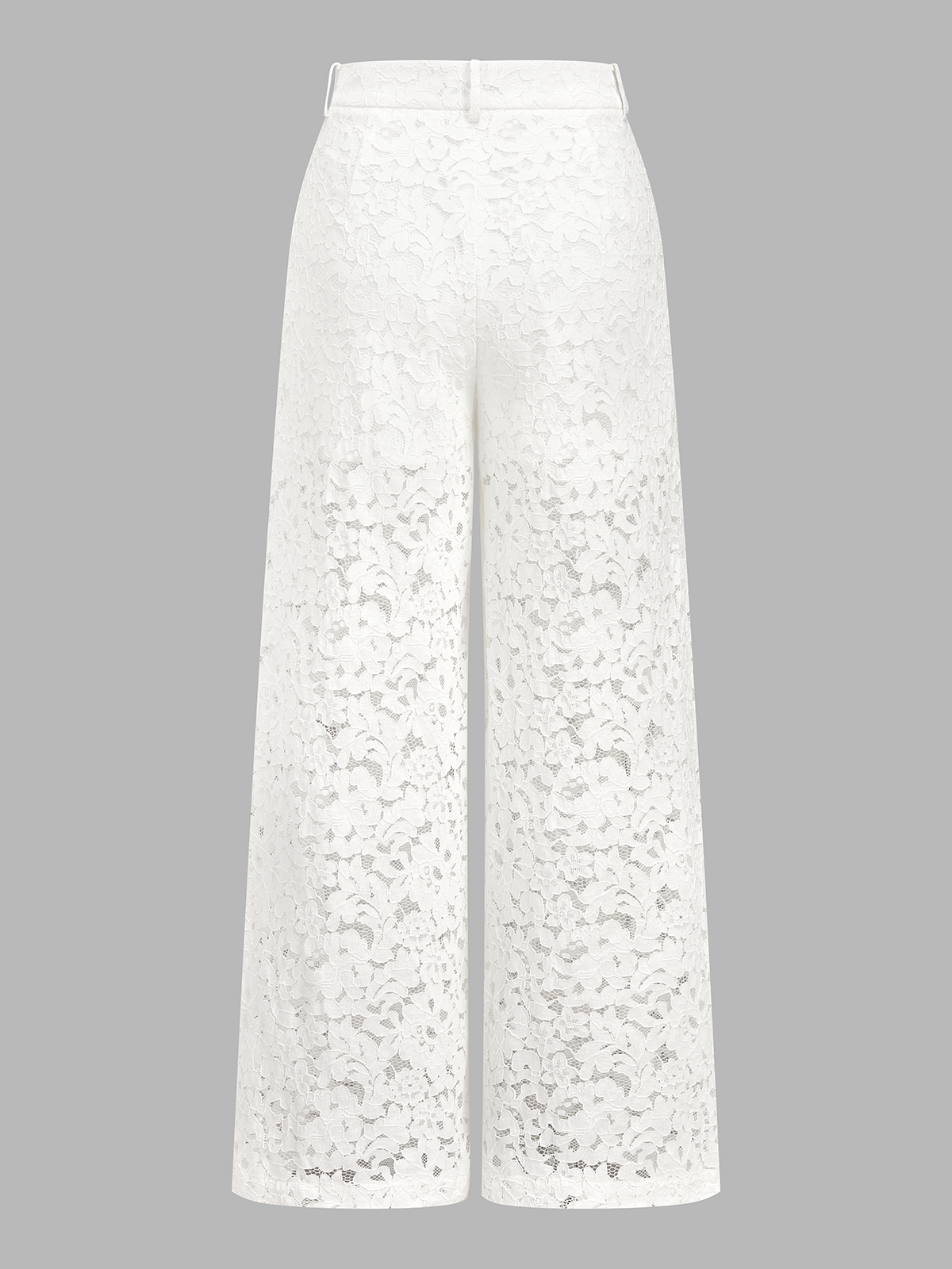 Frog Button Mandarin Collar Lace Vest & Pants Set