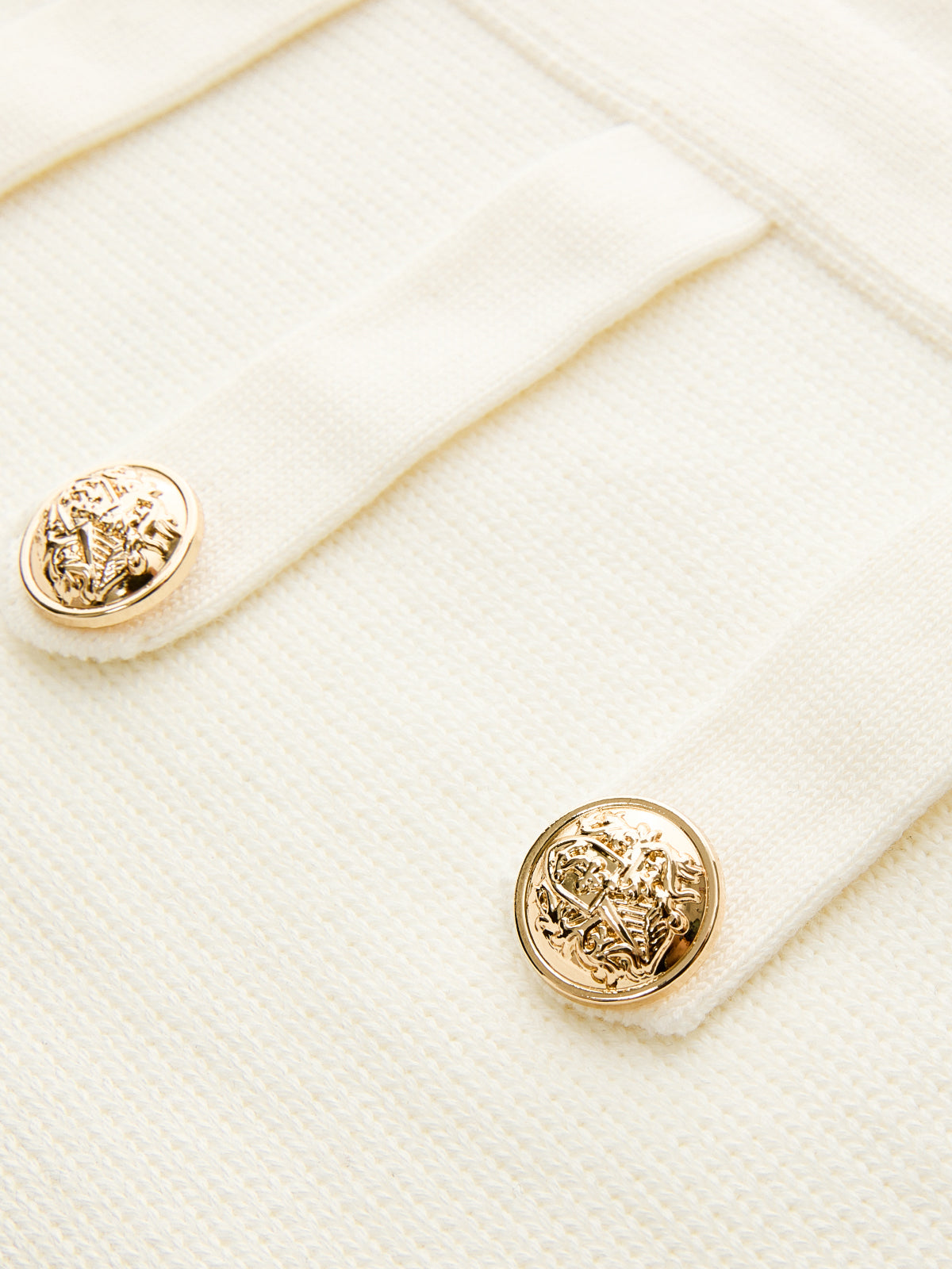 Napoleon Metal Detail Crew Neck Knit Top