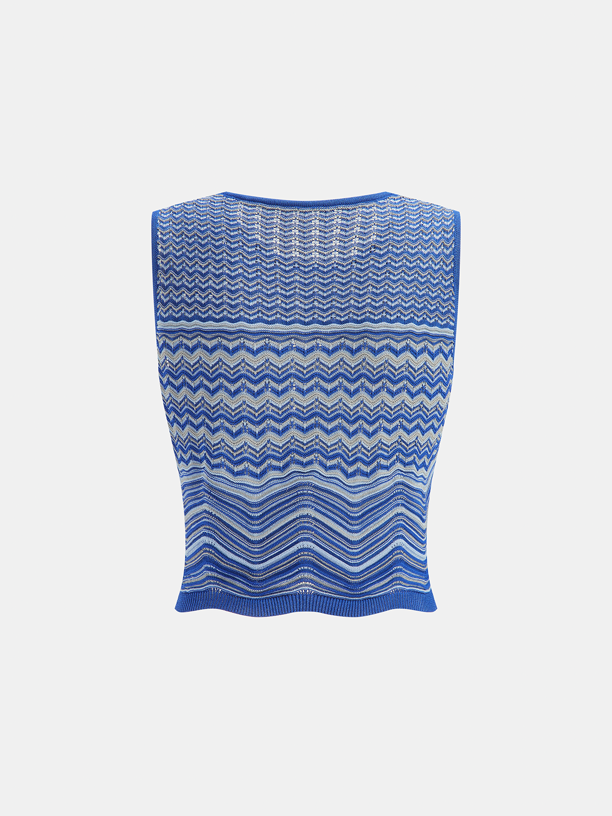 Chevron Knit Sleeveless Top & Maxi Skirt Set