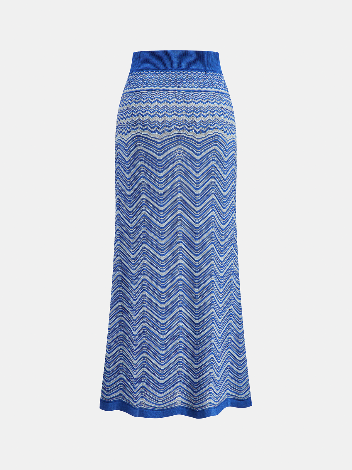 Chevron Knit Sleeveless Top & Maxi Skirt Set