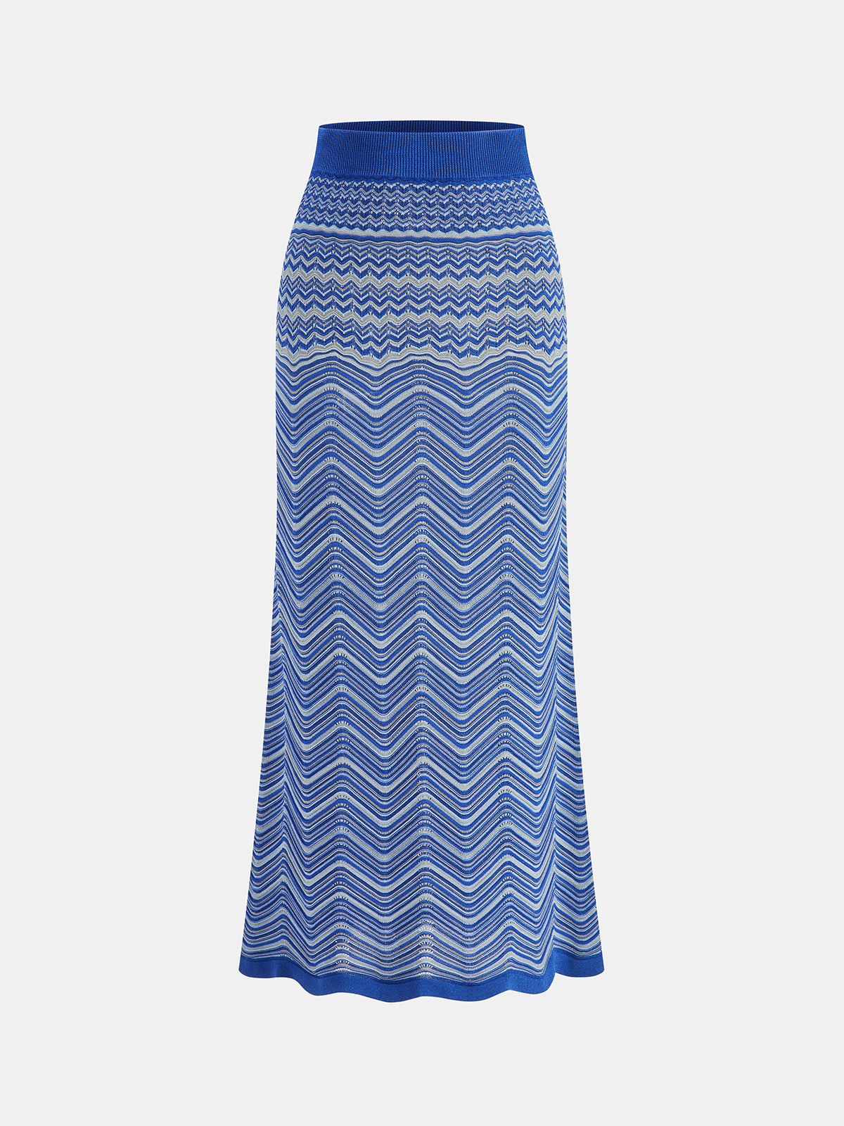 Chevron Knit Sleeveless Top & Maxi Skirt Set