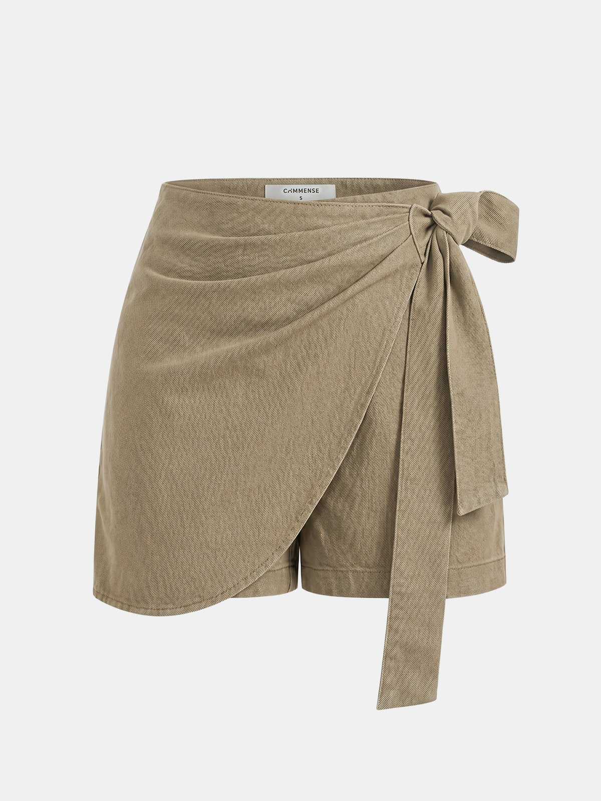 Tie Waist Wrap Skort