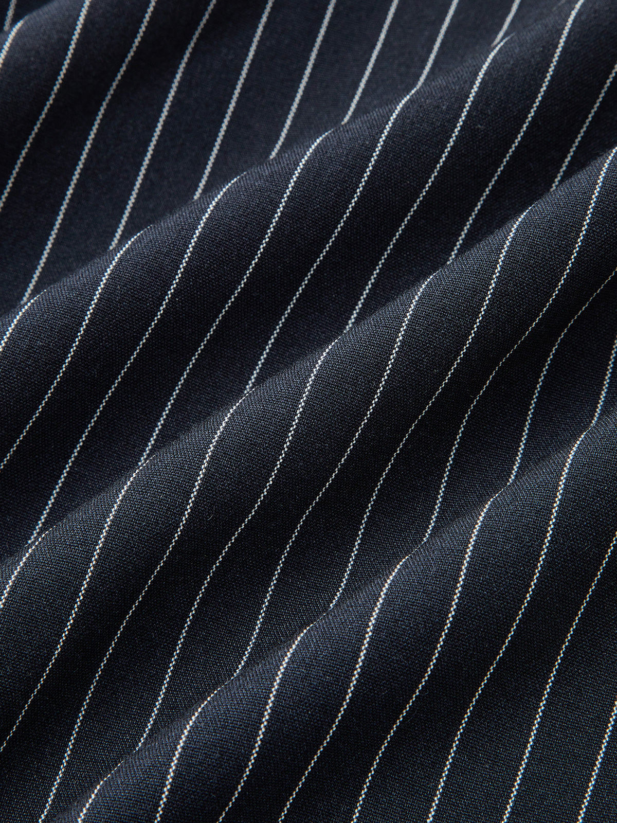 Pinstriped Sleeveless Shirt & Pants Set