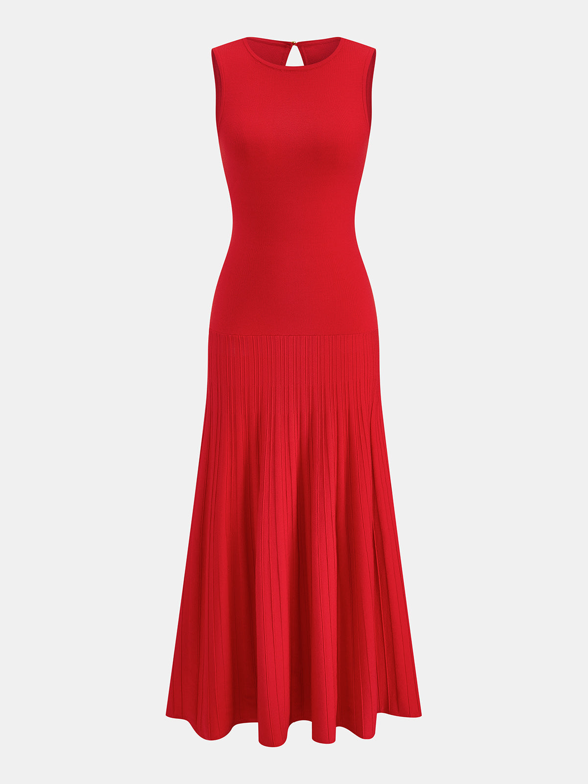 Sleeveless Slim Fit  Mermaid Dress