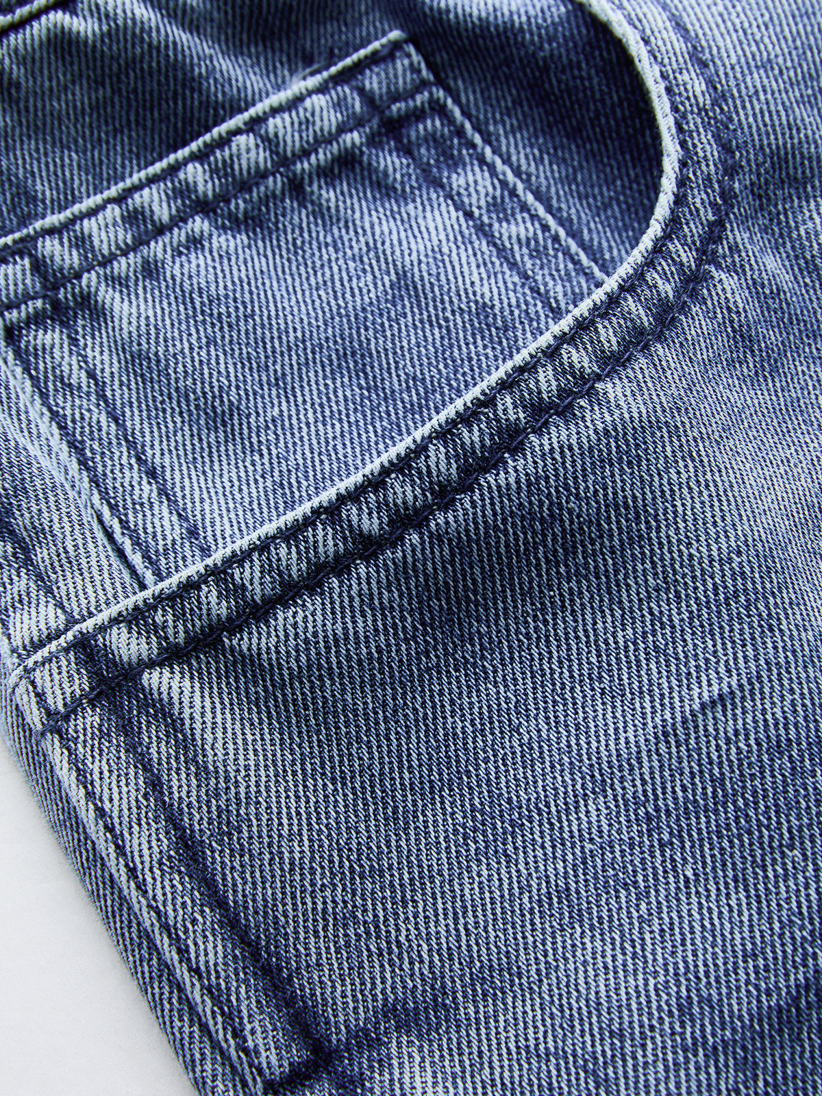 Sleeveless Denim Top & Drawstring Jeans Set
