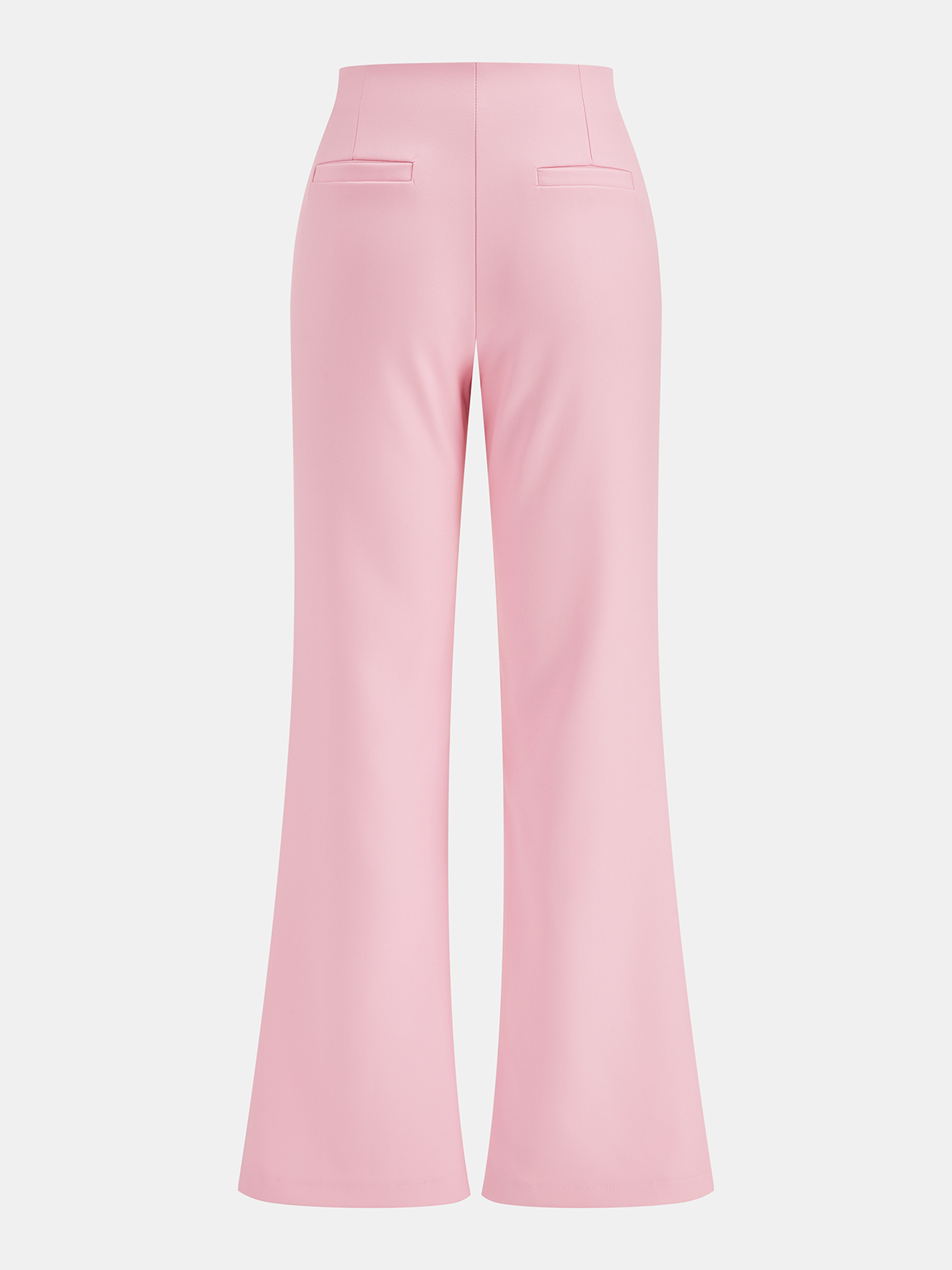 Sleeveless Peplum Vest & Flare Pants Set