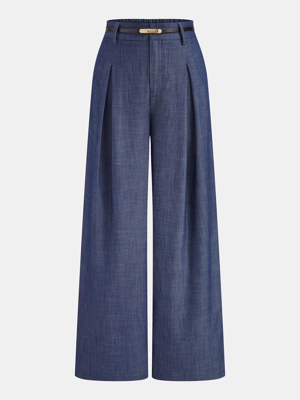 Asymmetrical Wrap Top & Belted Pant Set