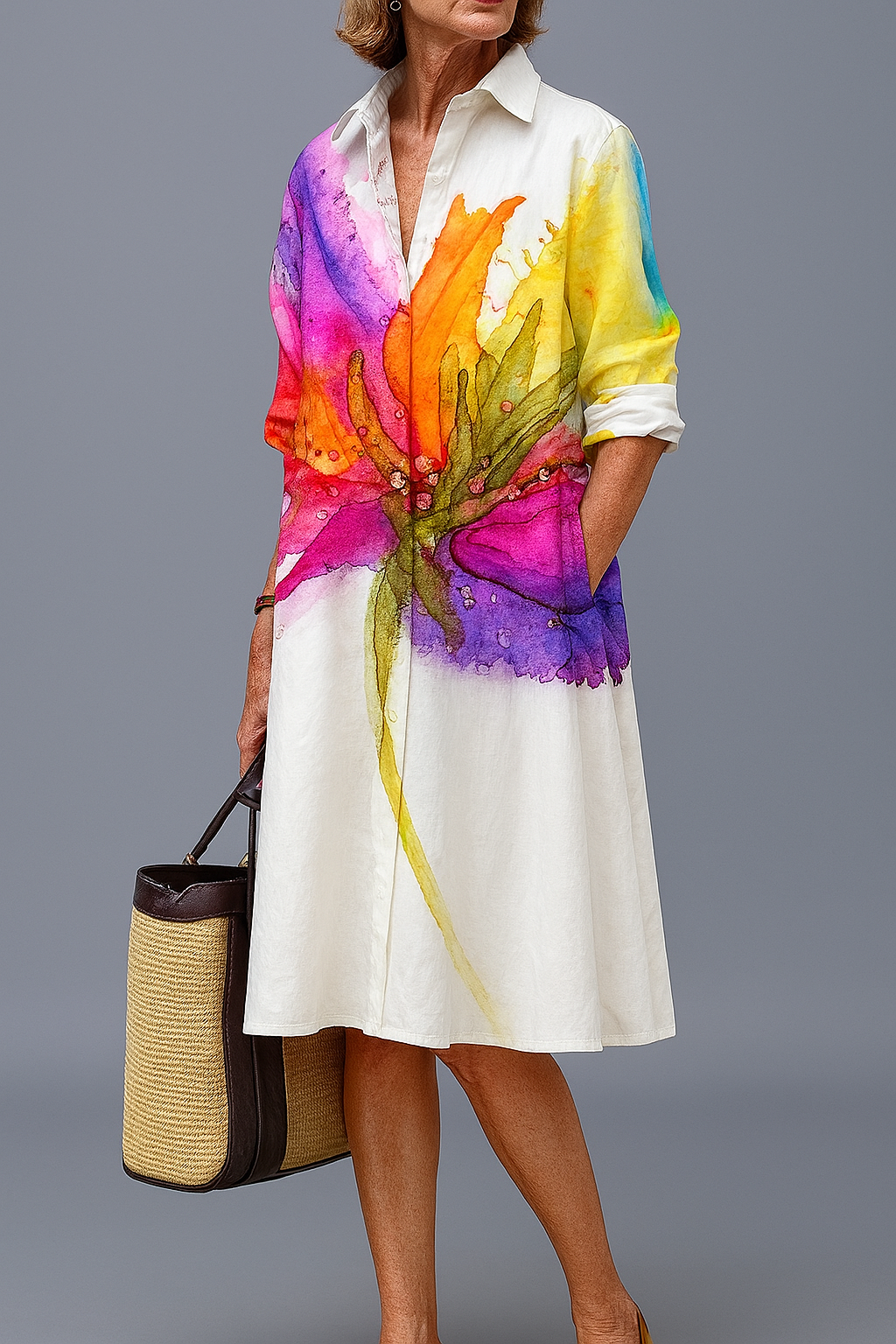 Soleil Scarf Midi