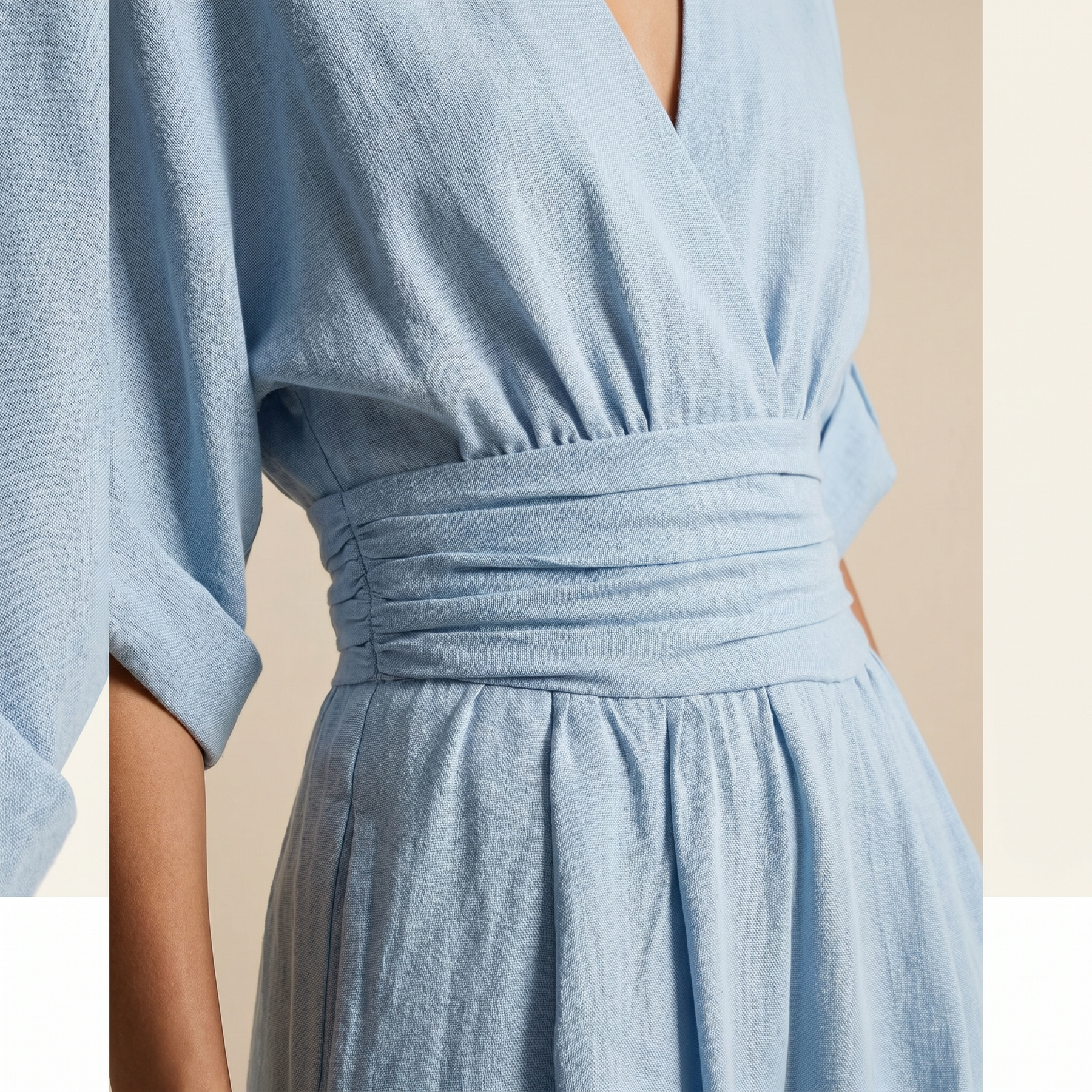 The Capella | V-Neck High-Waist Jumpsuit