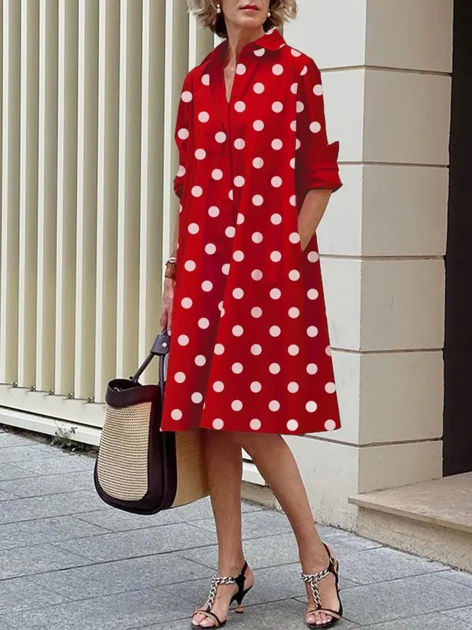 Monroe Dot Midi