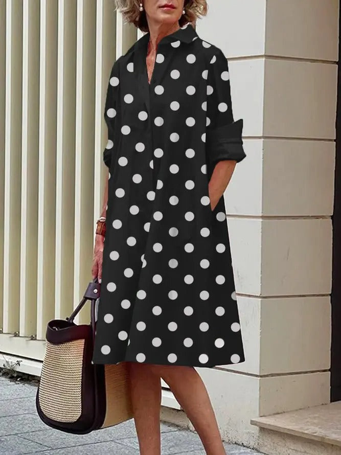 Monroe Dot Midi
