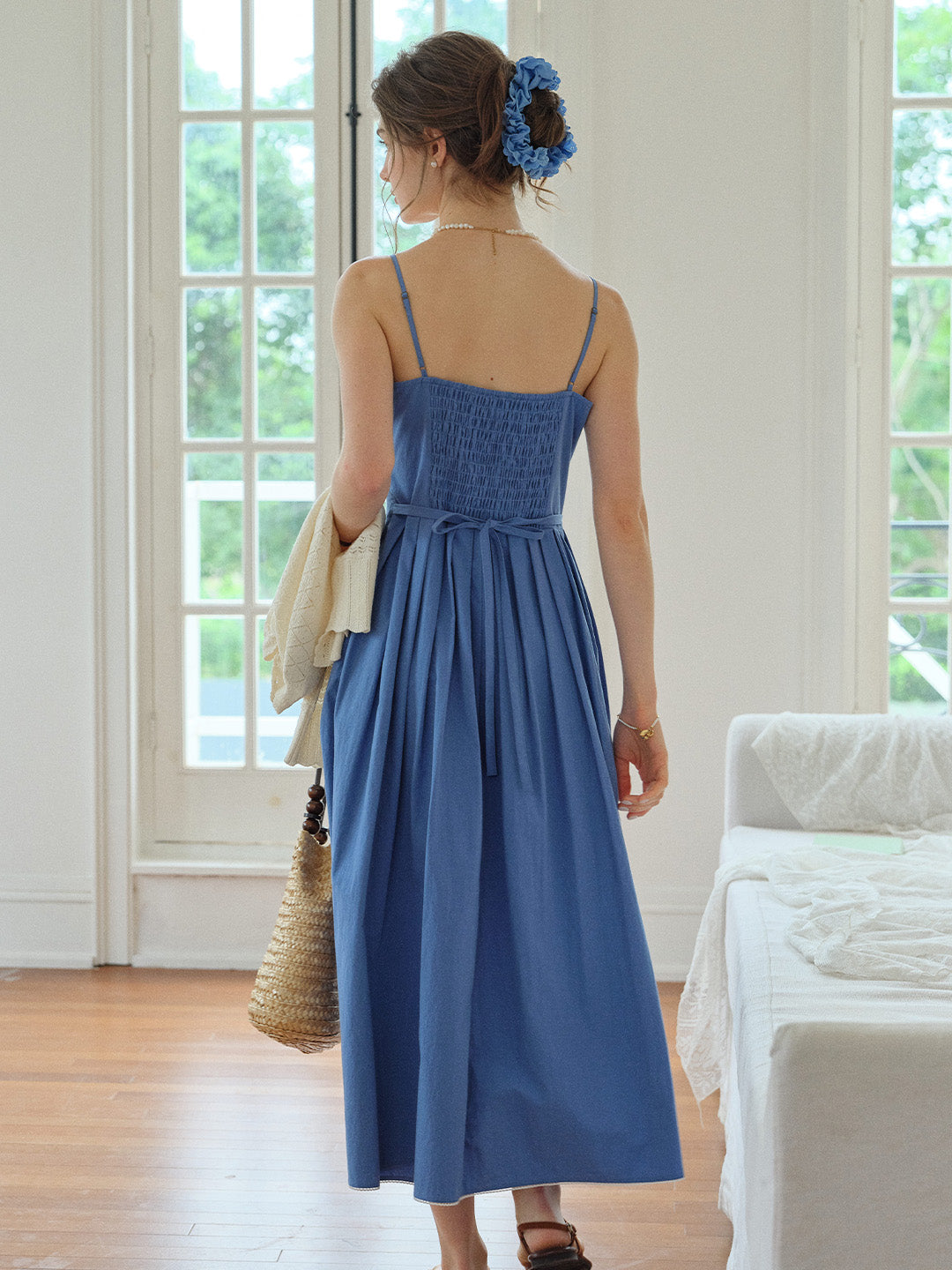 Bethany Loose Strap Braces Dress