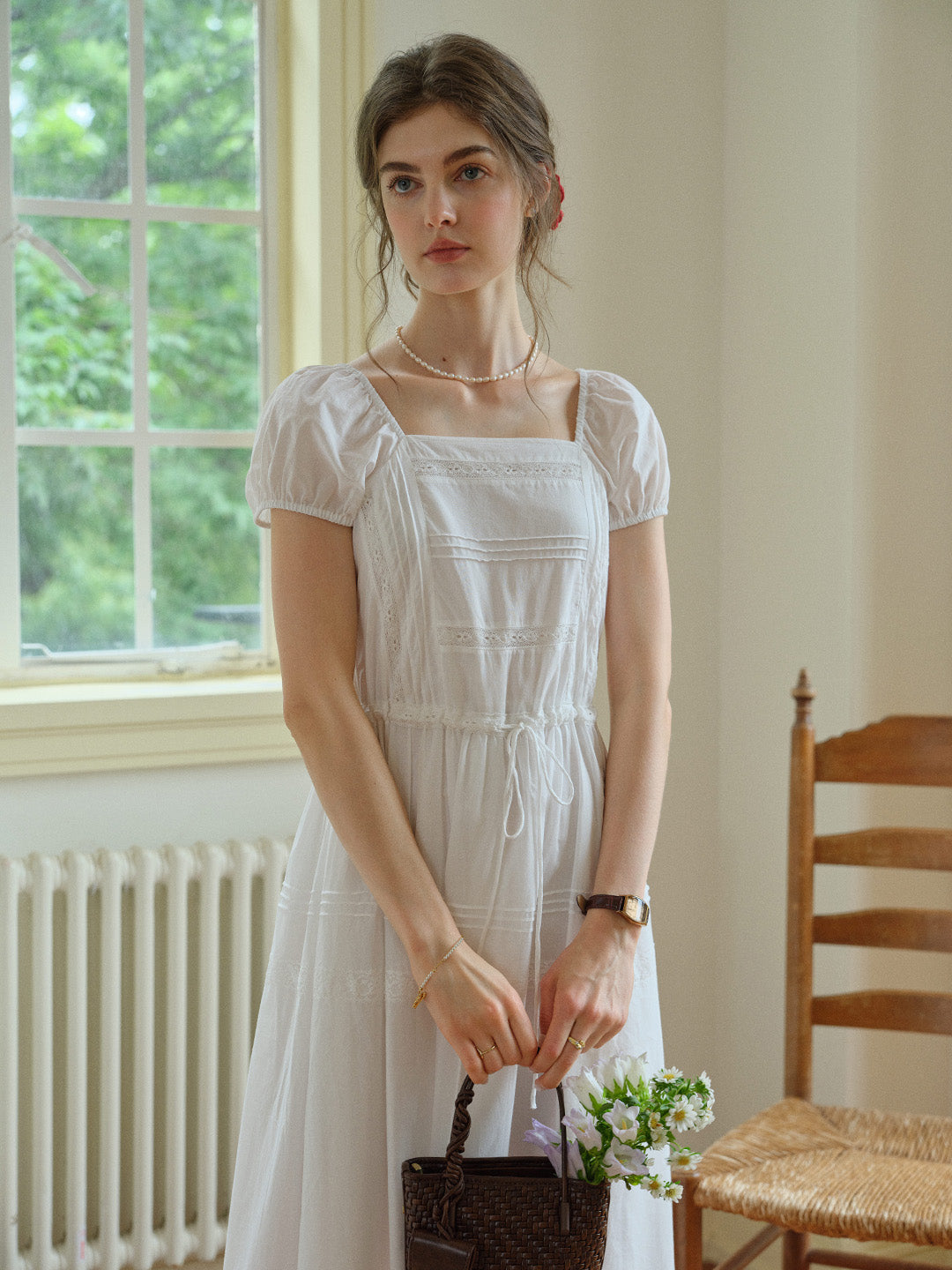 Coraline 100%Cotton French Dress