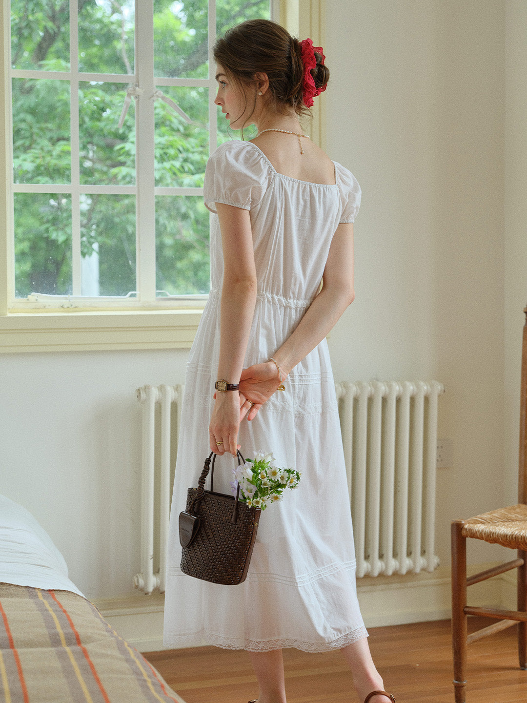 Coraline 100%Cotton French Dress