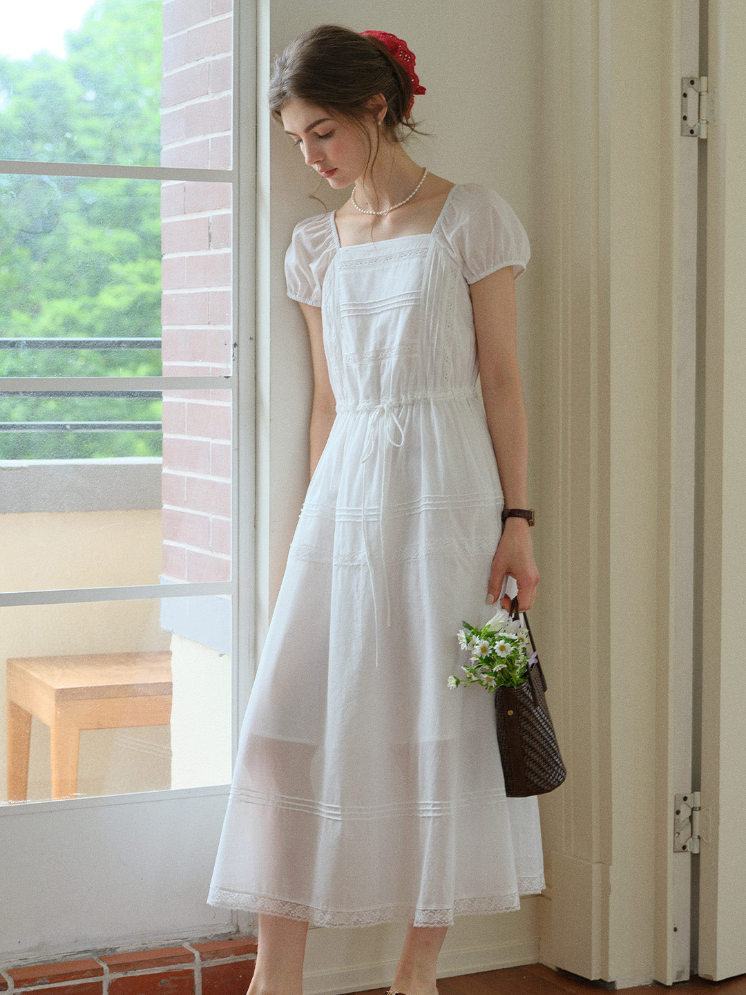 Coraline 100%Cotton French Dress