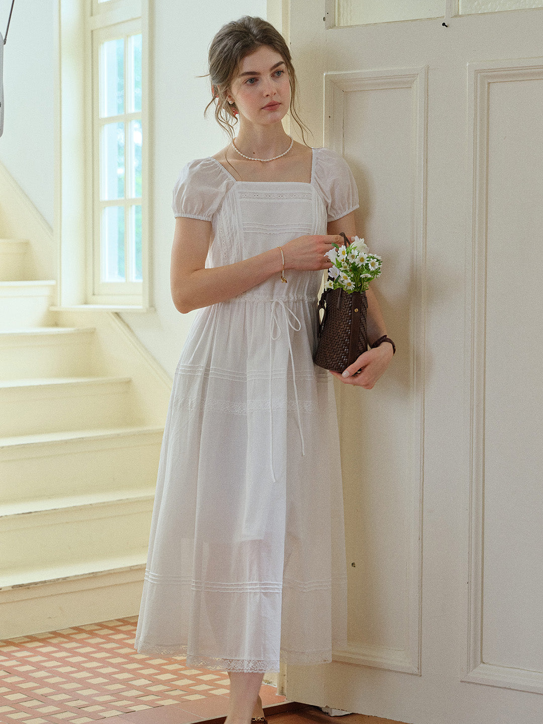 Coraline 100%Cotton French Dress