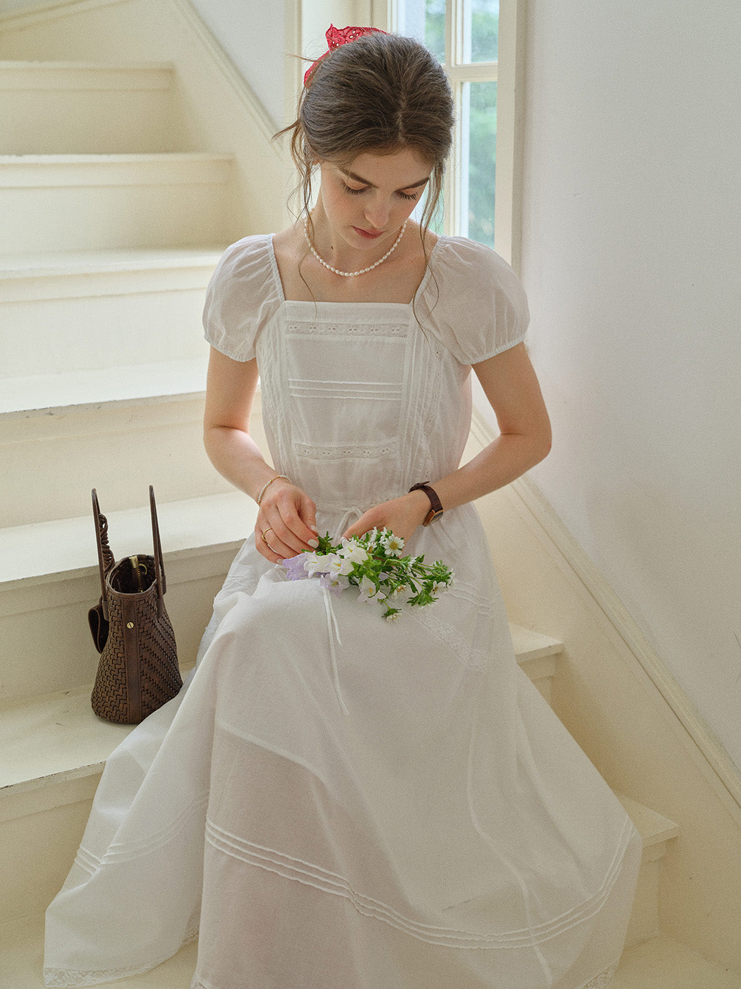 Coraline 100%Cotton French Dress