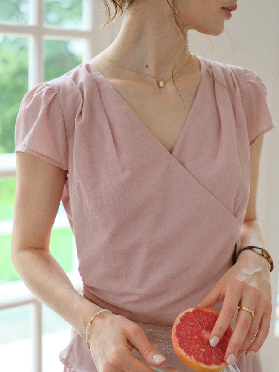 Jessamine V-Neck Loose Dress